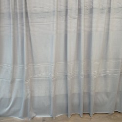 Draperie gri perla semi opaca, inaltime 280cm