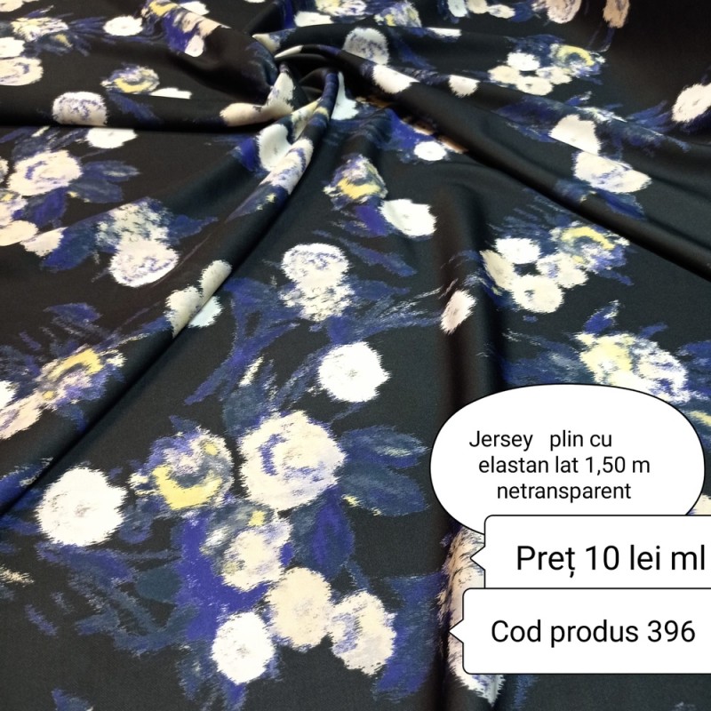 Jersey plin Picasso latime 1.50m