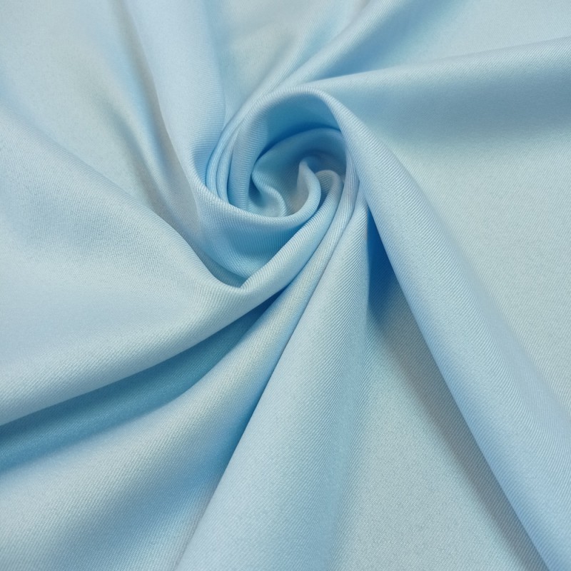 Tesatura fluida cu elasticitate usor satinata baby blue