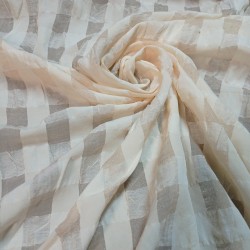 Voal organza nude roze