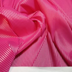 Poplin cu elastan sea island fucsia