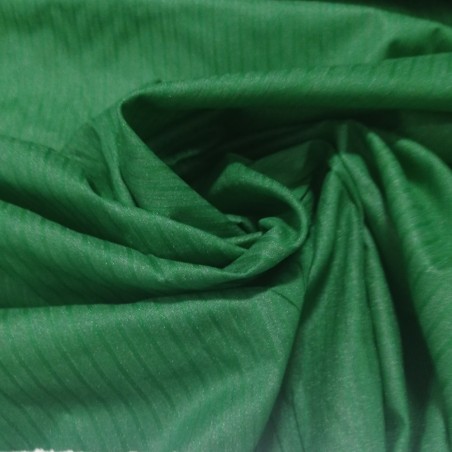 Tesatura Poplin verde sidefat