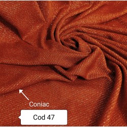 Tricot conic cu fir lame auriu